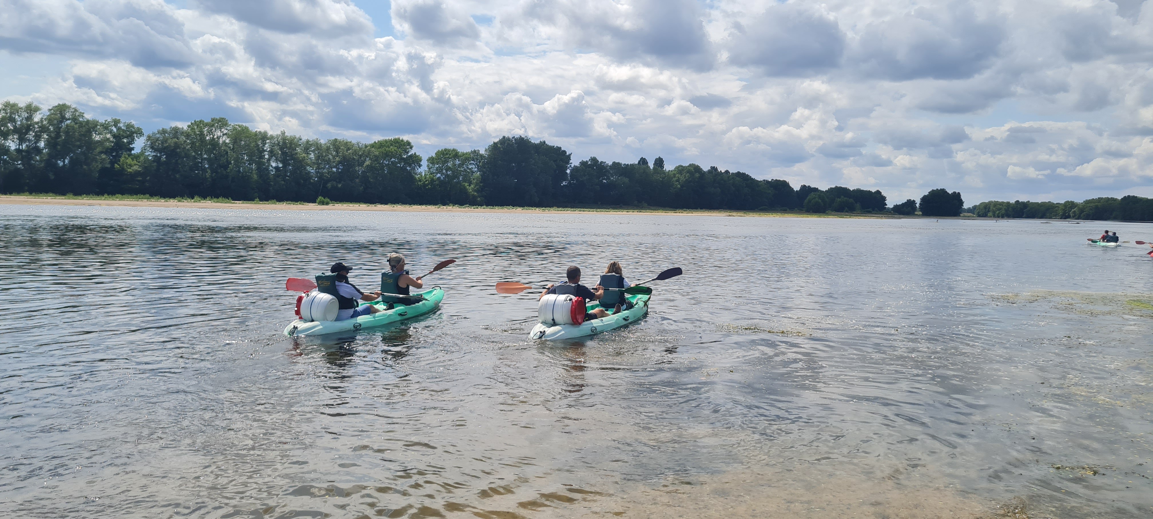 Balade en canoë sur la Loire à Briare